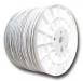 CAT 6 600Mhz Solid Cable 24AWG Solid Plenum White 